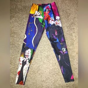 Zombie Disney villain leggings